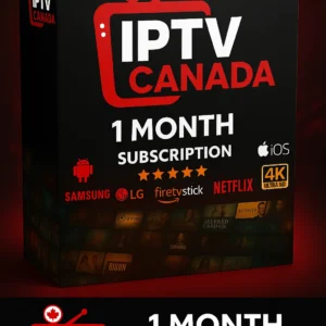 IPTV Canada 1 Month Subscription – Premium Streaming Access