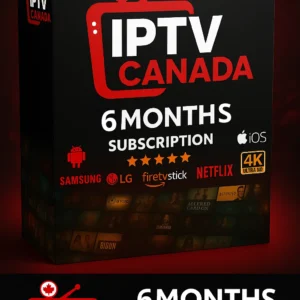 IPTV Canada 6 Month Subscription – Half-Year HD Access