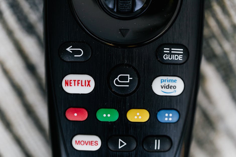Streaming TV with remote control in Canada